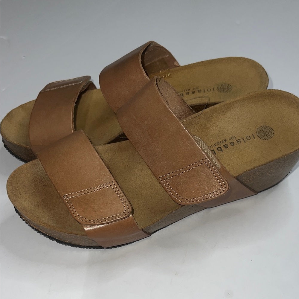 Lolasabbia Brown Wedge Women’s size 38 - Picture 5 of 6